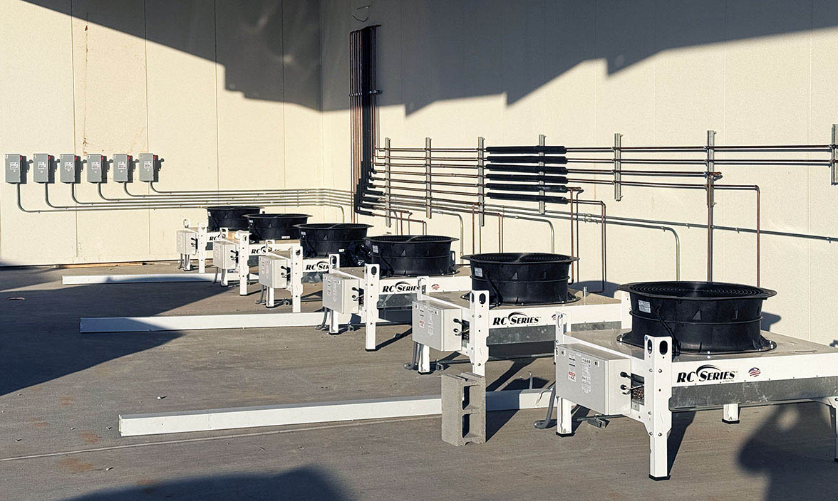Desert Aire Remote Condensers Installed